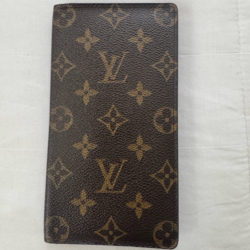 Louis Vuitton Monogram Brown Wallet & Card Holder